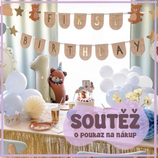 Pojďte si s námi zasoutěžit o poukaz na nákup (nejen) párty dekorací v hodnotě 500kč na eshop kouzelnaparty.cz! Podmínky...